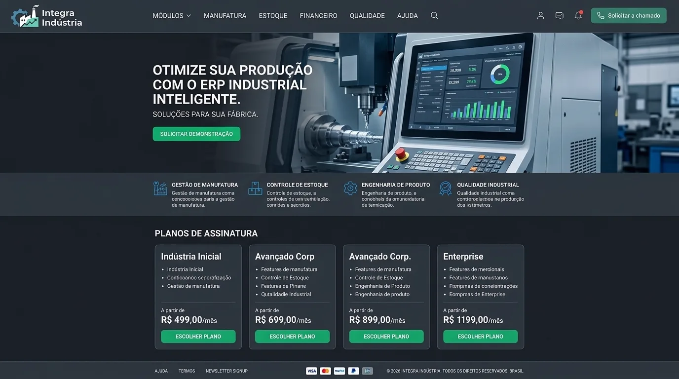 Sistema de Gestão — Visão geral
